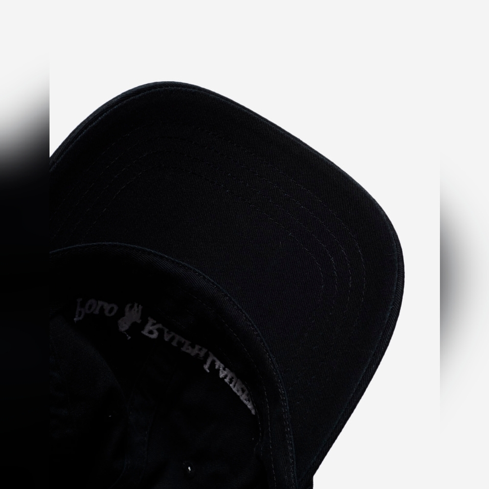 Polo Ralph Lauren Cotton Twill Ball Cap Black - Picture 6 of 13